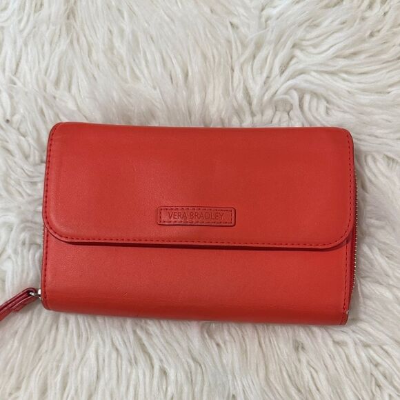 Vera Bradley Coral Women's Wallet - Picture 1 of 10